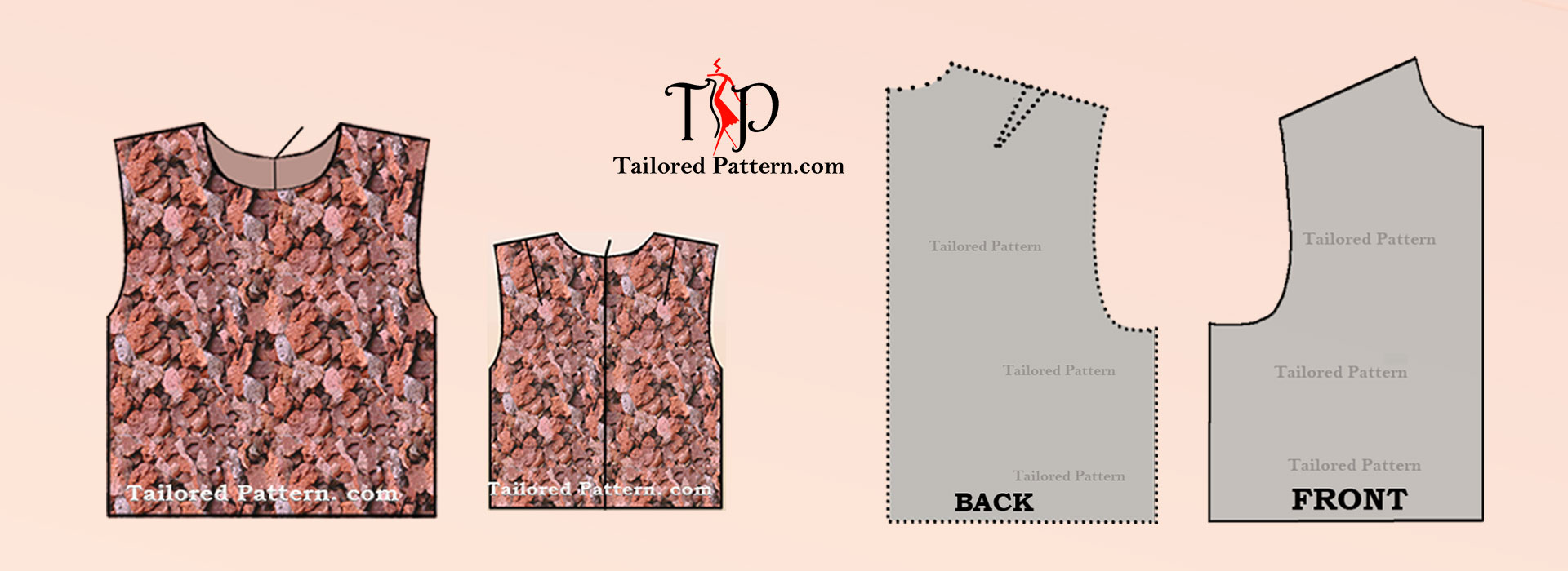Standard Bodice Block Front-back size42