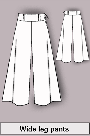 #Wide leg pants