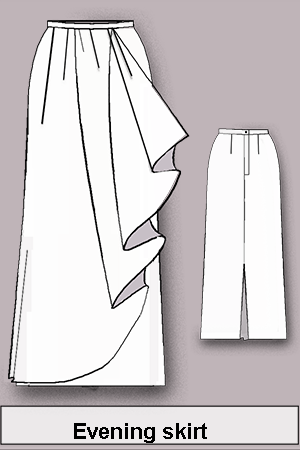 # Evening skirt