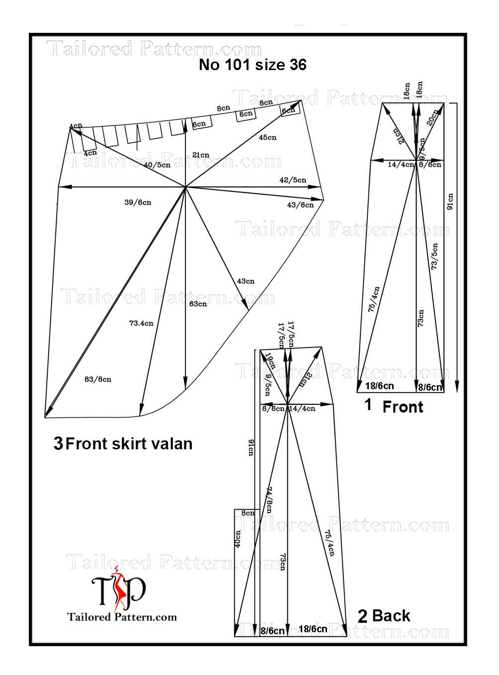 #no101-36 pattern